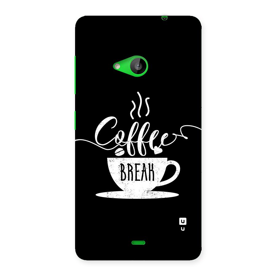Coffee Break Back Case for Lumia 535