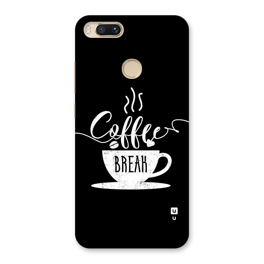 Coffee Break Back Case for Mi A1