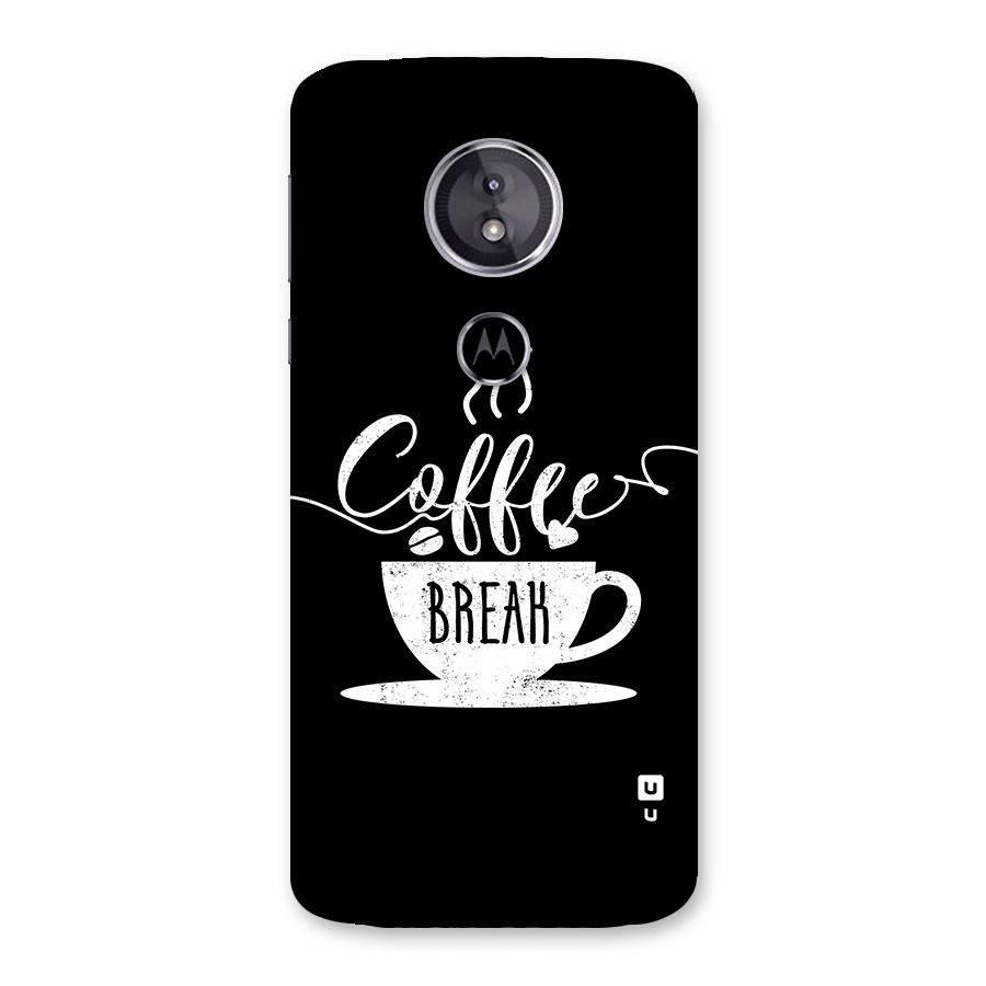 Coffee Break Back Case for Moto E5