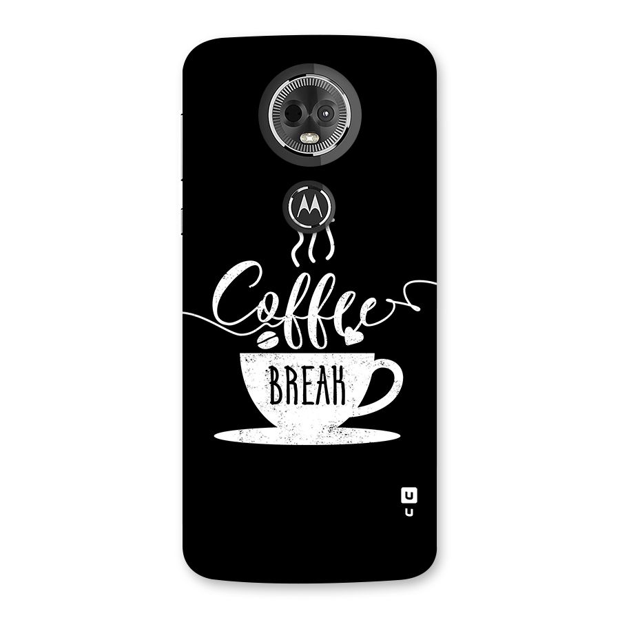 Coffee Break Back Case for Moto E5 Plus