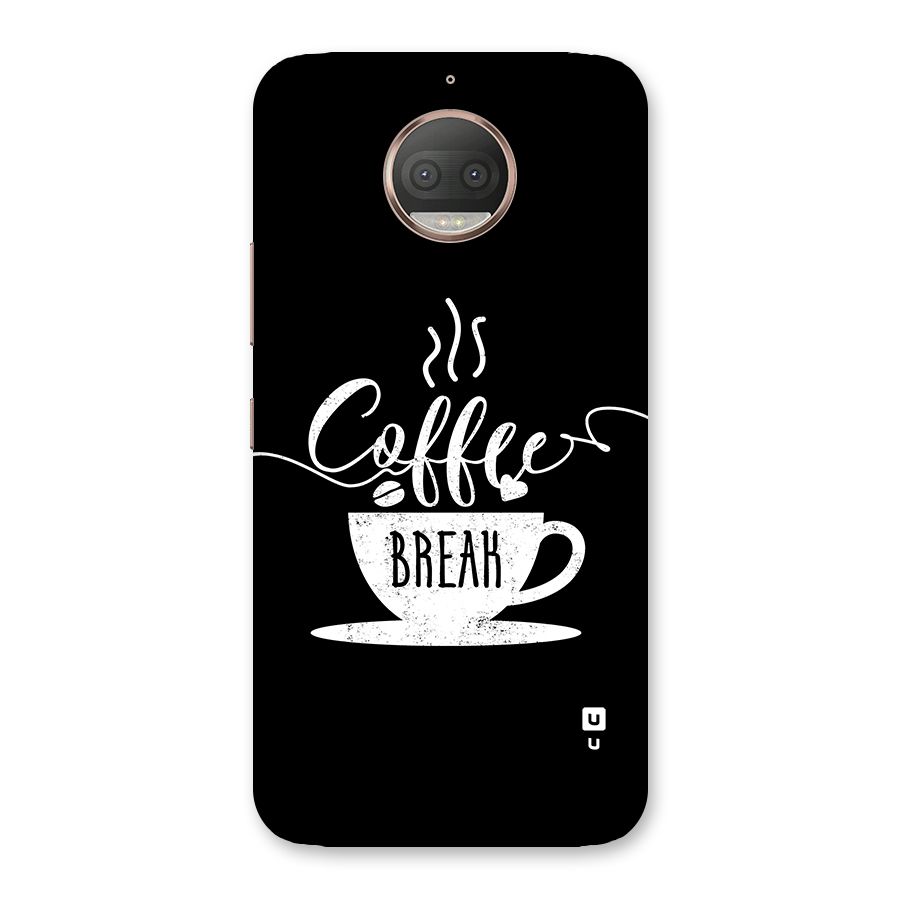 Coffee Break Back Case for Moto G5s Plus