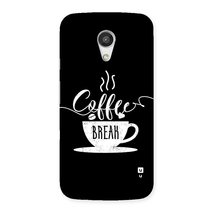 Coffee Break Back Case for Moto G 2nd Gen