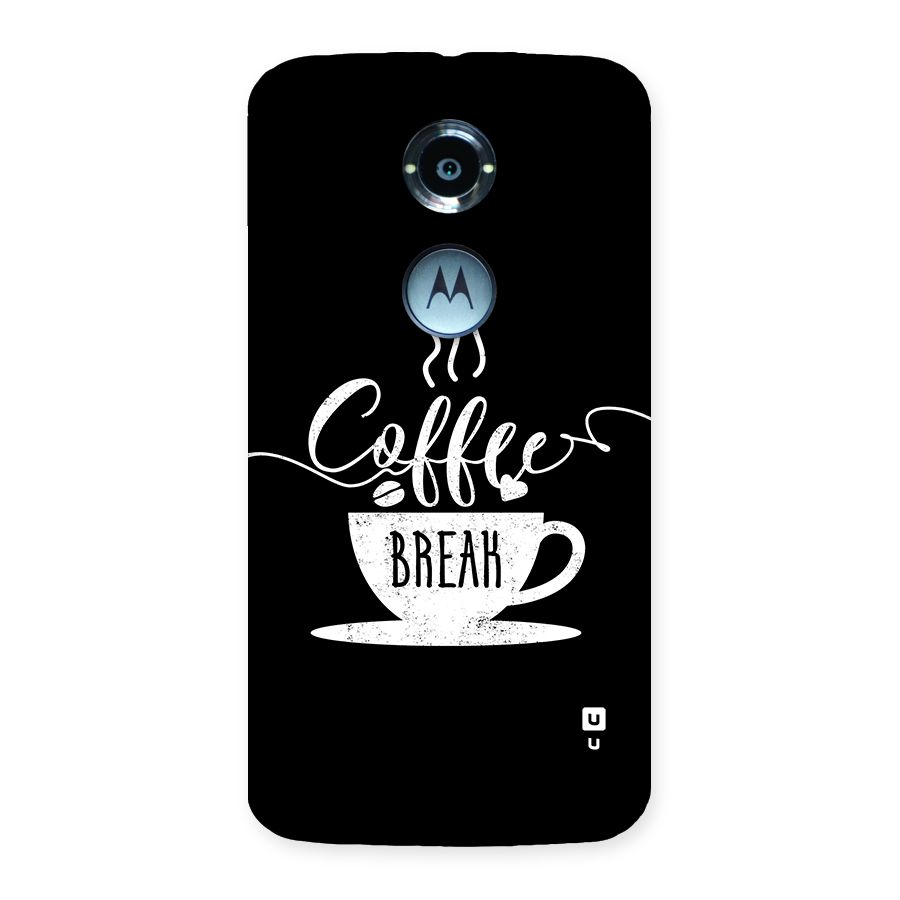 Coffee Break Back Case for Moto X2