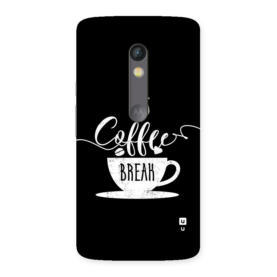 Coffee Break Back Case for Moto X Play