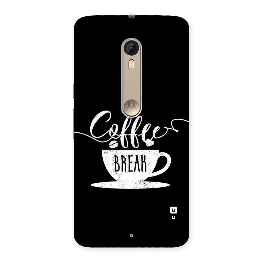 Coffee Break Back Case for Moto X Style
