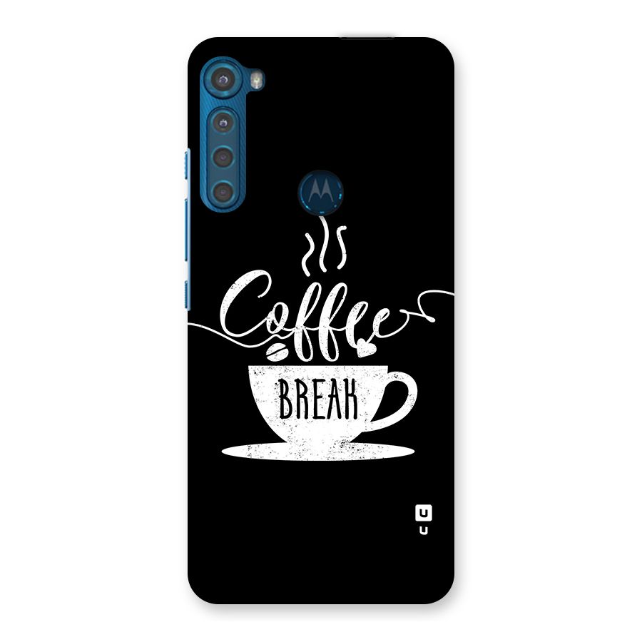 Coffee Break Back Case for Motorola One Fusion Plus