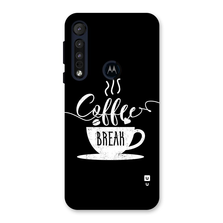 Coffee Break Back Case for Motorola One Macro
