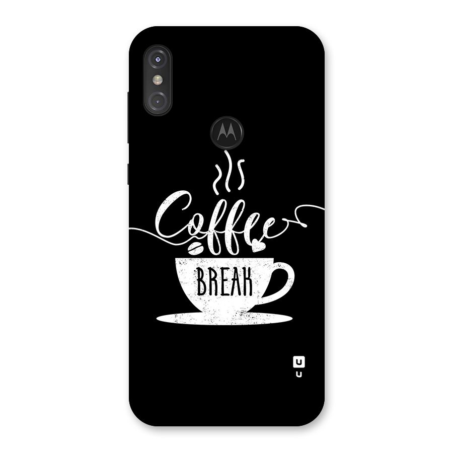 Coffee Break Back Case for Motorola One Power