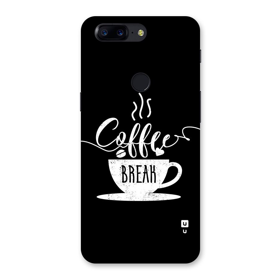 Coffee Break Back Case for OnePlus 5T