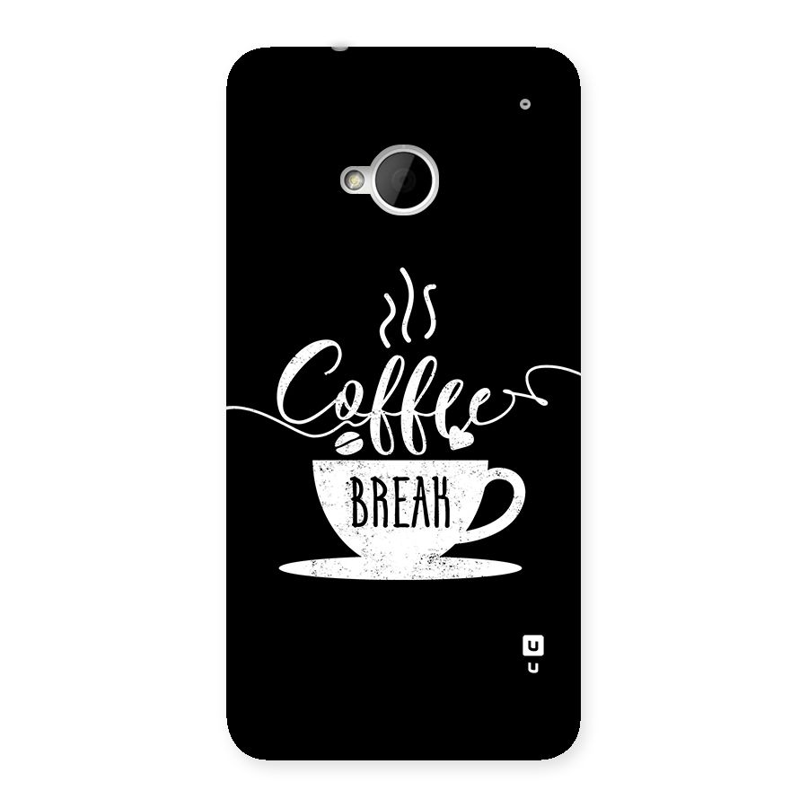 Coffee Break Back Case for One M7 (Single Sim)