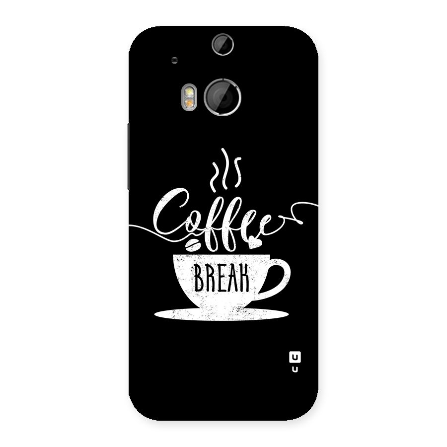 Coffee Break Back Case for One M8