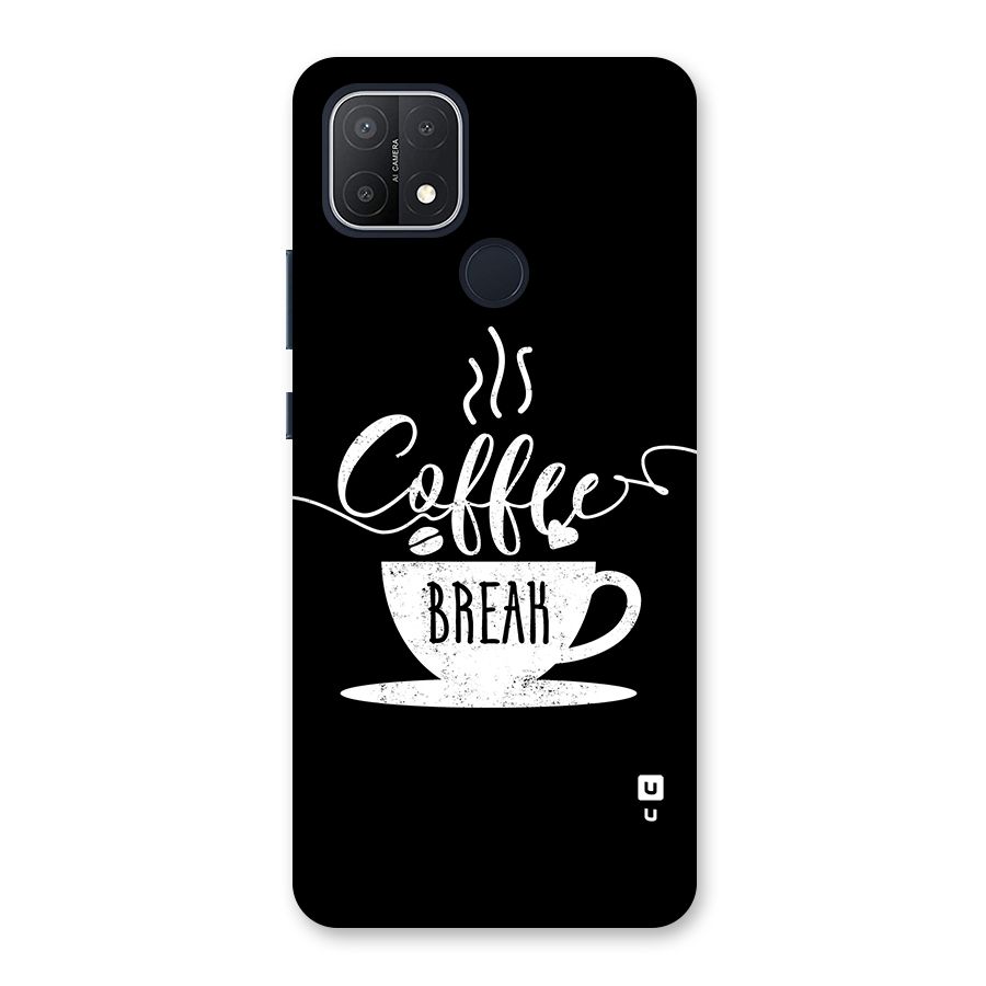 Coffee Break Back Case for Oppo A15