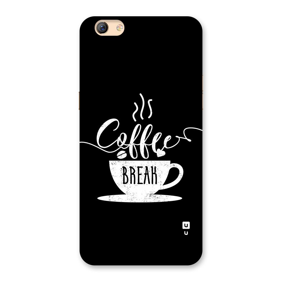 Coffee Break Back Case for Oppo F3 Plus