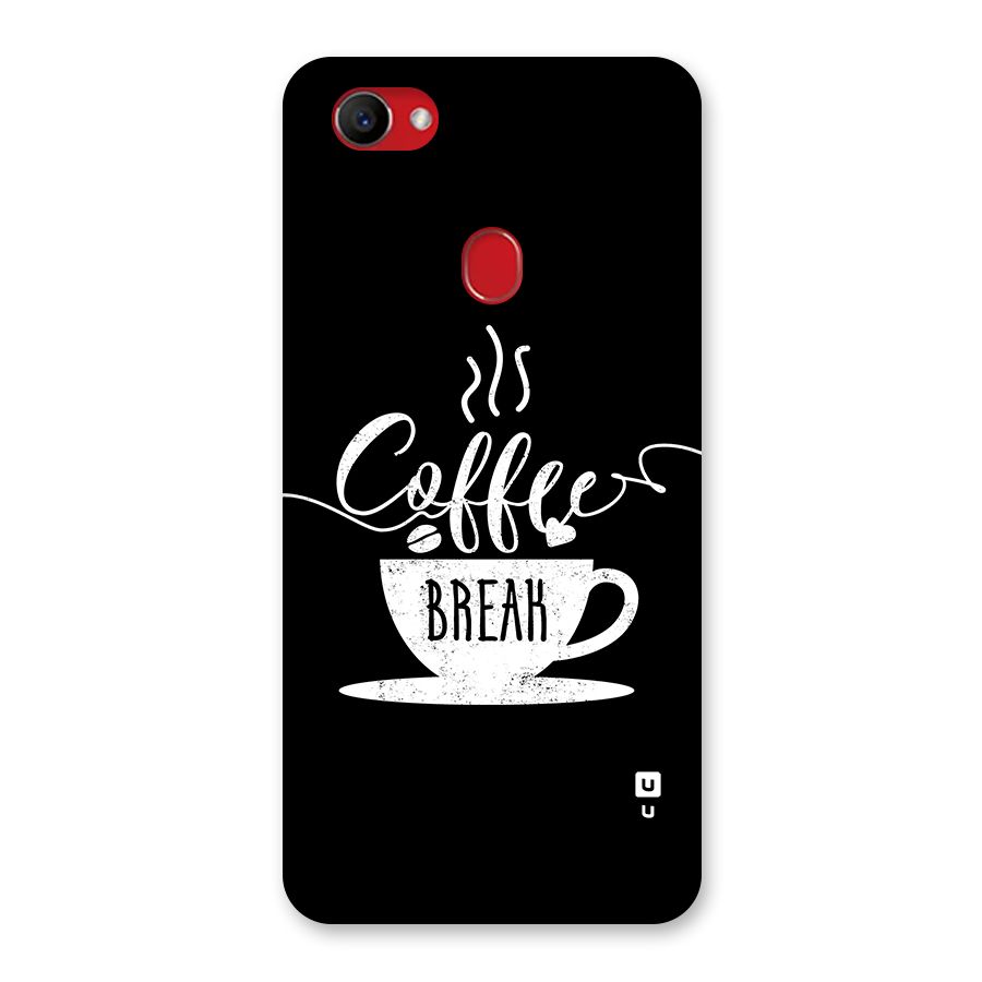Coffee Break Back Case for Oppo F7
