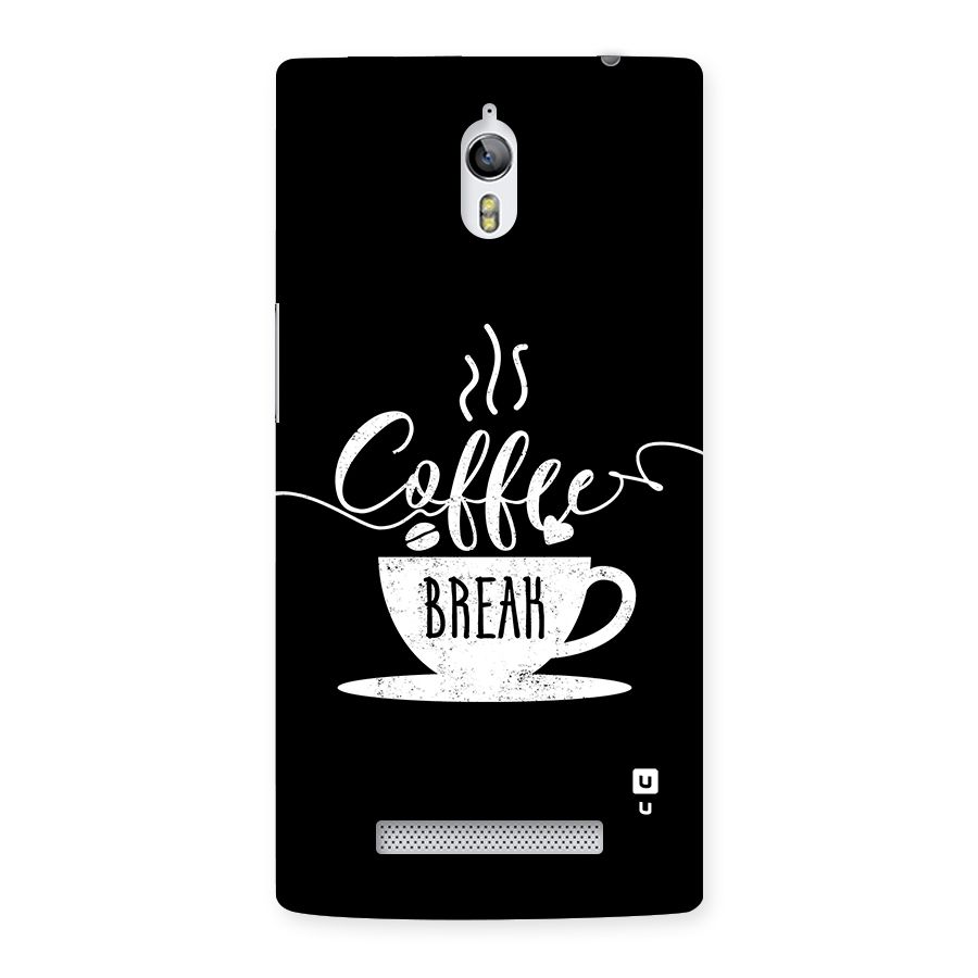 Coffee Break Back Case for Oppo Find 7