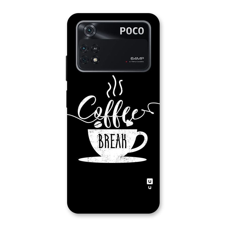 Coffee Break Back Case for Poco M4 Pro 4G