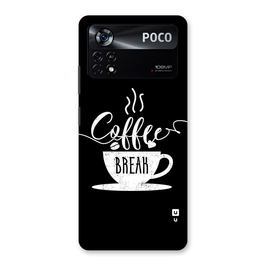 Coffee Break Back Case for Poco X4 Pro 5G