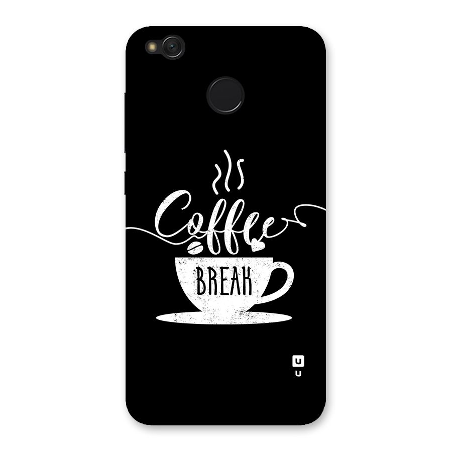 Coffee Break Back Case for Redmi 4