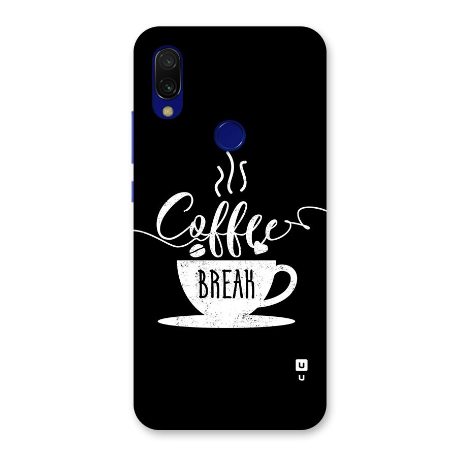 Coffee Break Back Case for Redmi 7