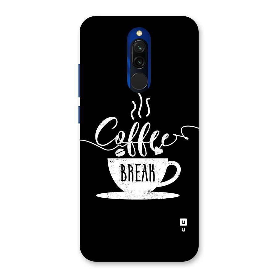 Coffee Break Back Case for Redmi 8