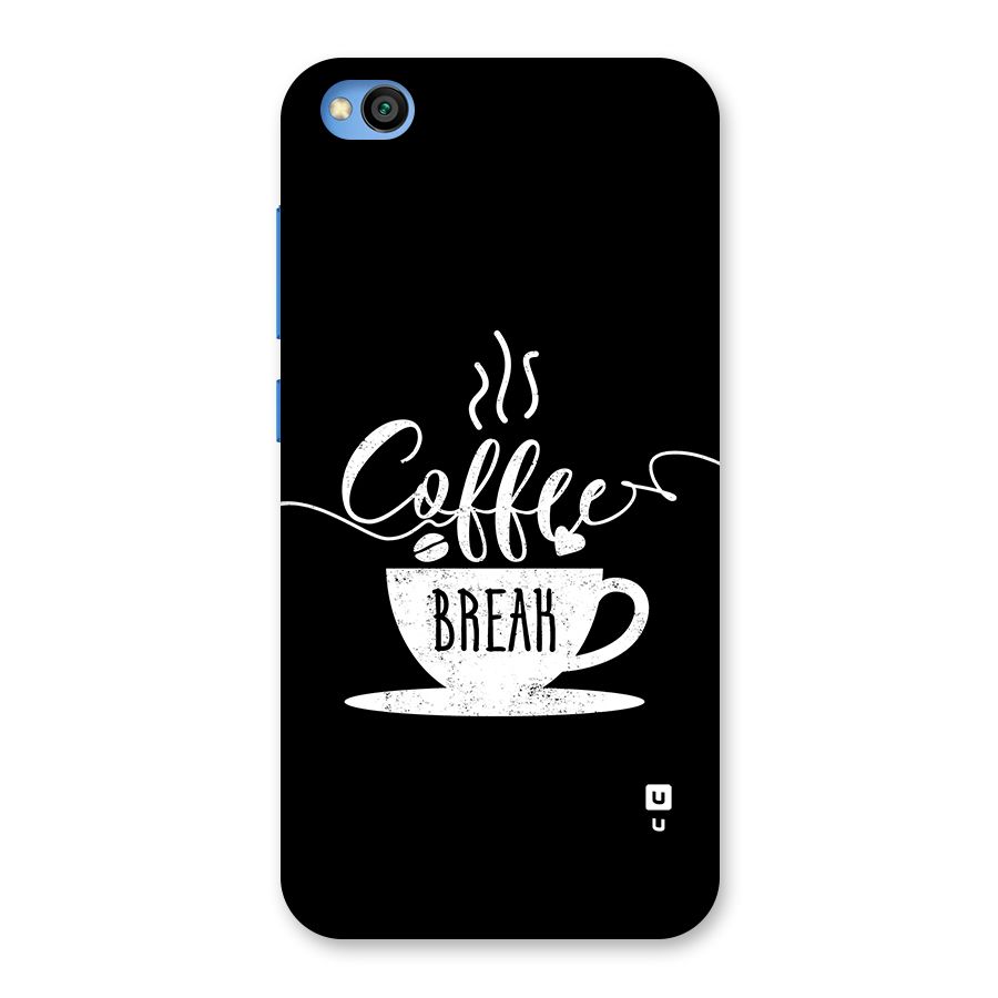 Coffee Break Back Case for Redmi Go