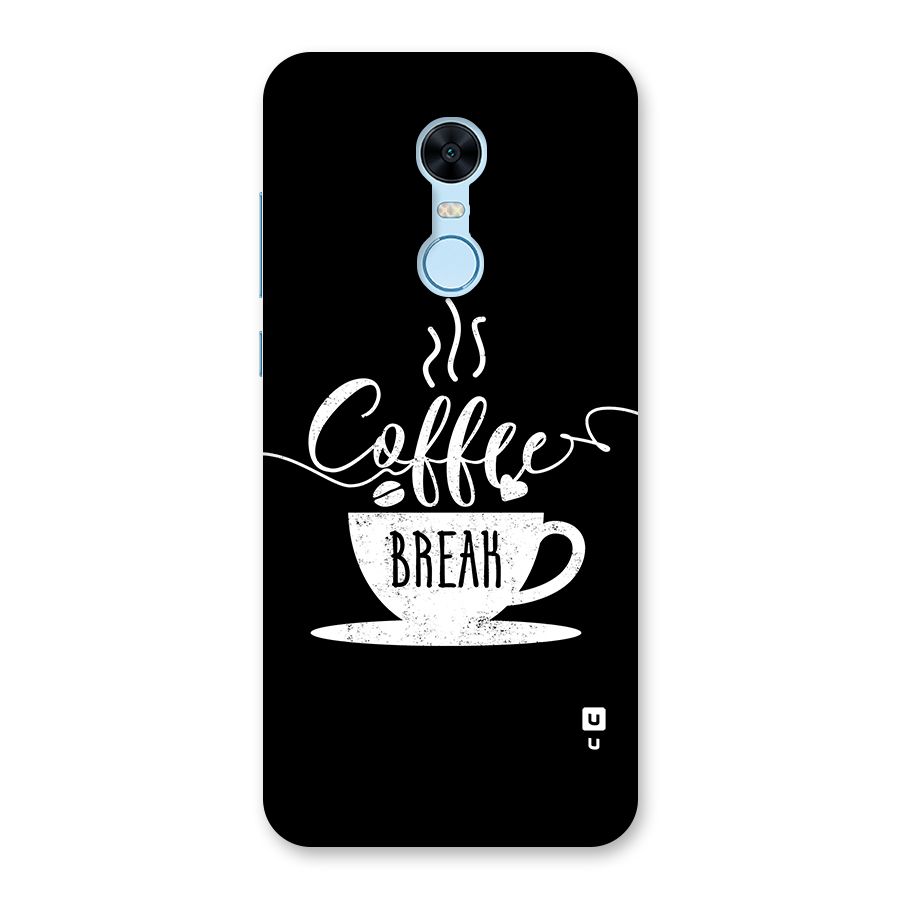 Coffee Break Back Case for Redmi Note 5