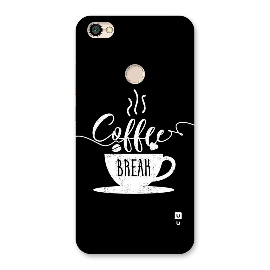 Coffee Break Back Case for Redmi Y1 2017