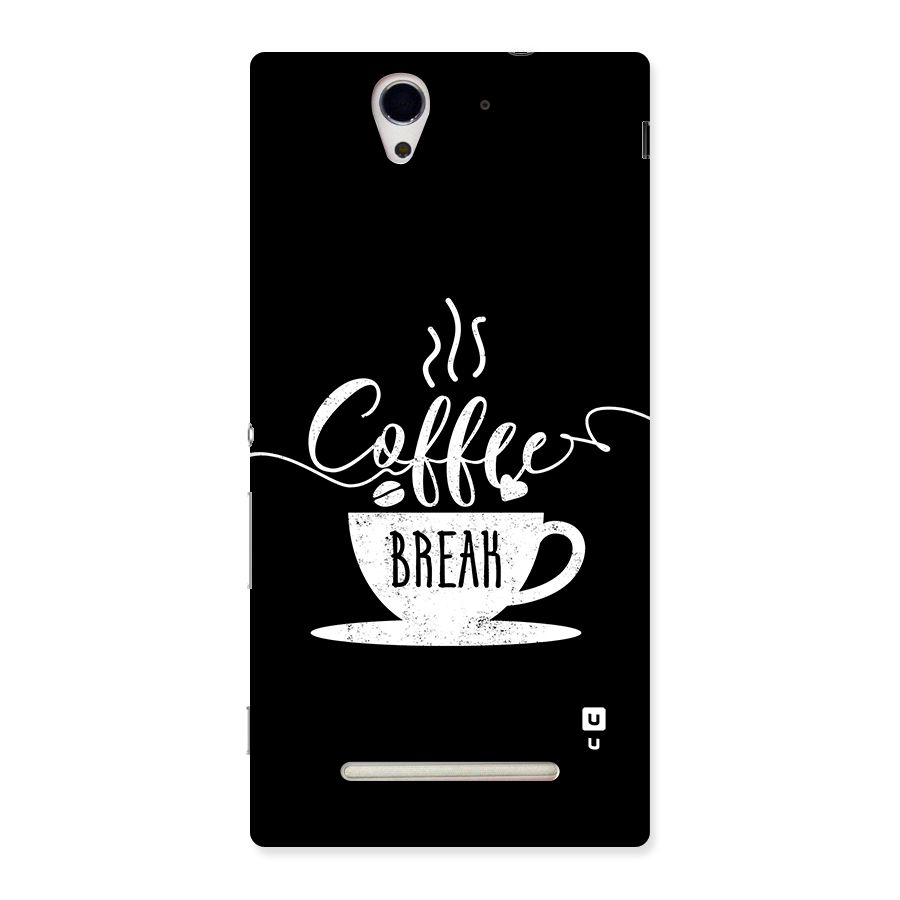 Coffee Break Back Case for Xperia C3