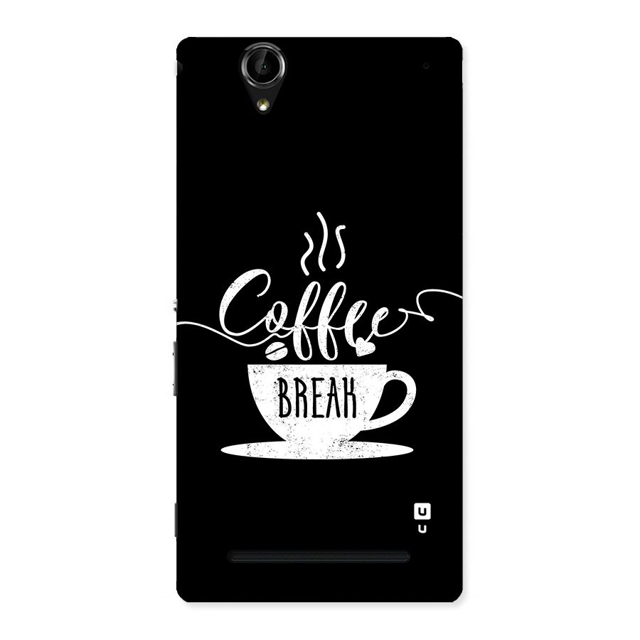 Coffee Break Back Case for Xperia T2