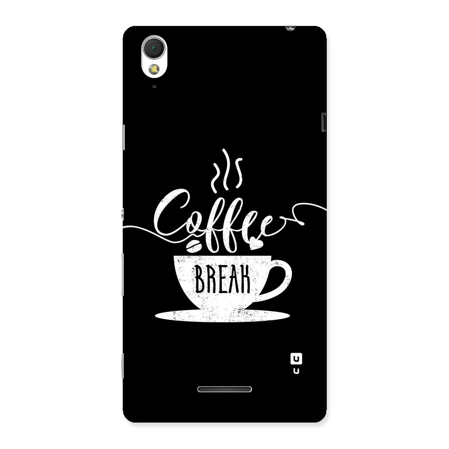 Coffee Break Back Case for Xperia T3