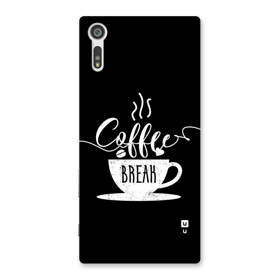 Coffee Break Back Case for Xperia XZ