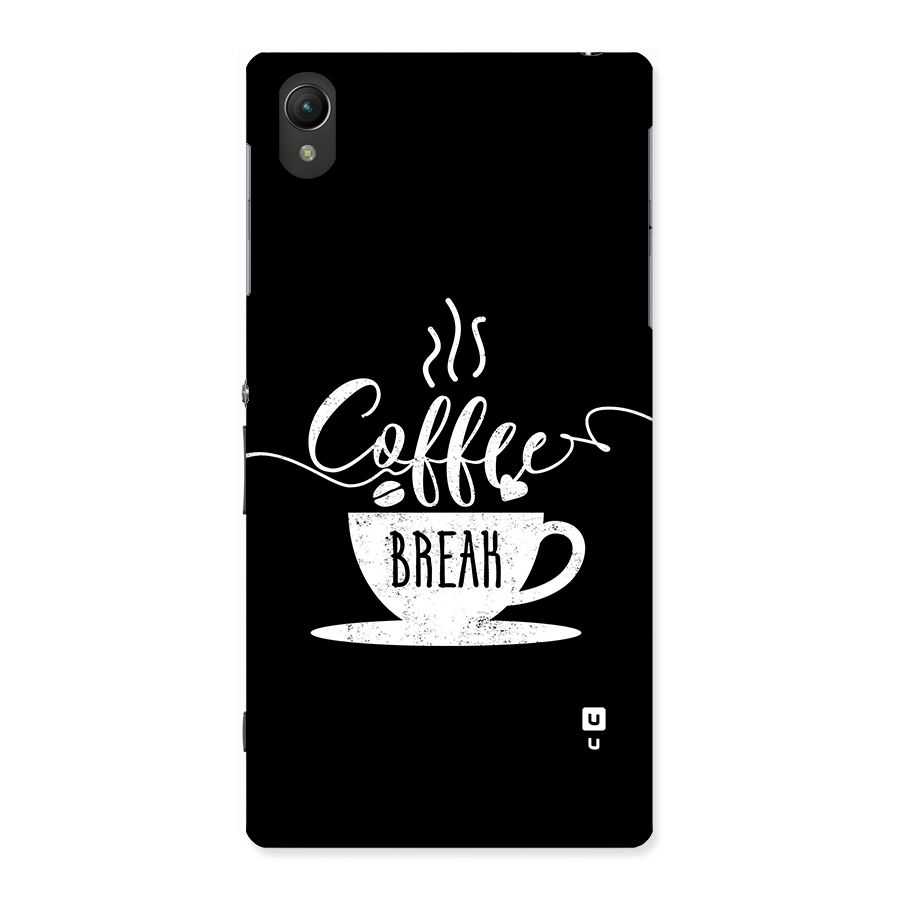 Coffee Break Back Case for Xperia Z1