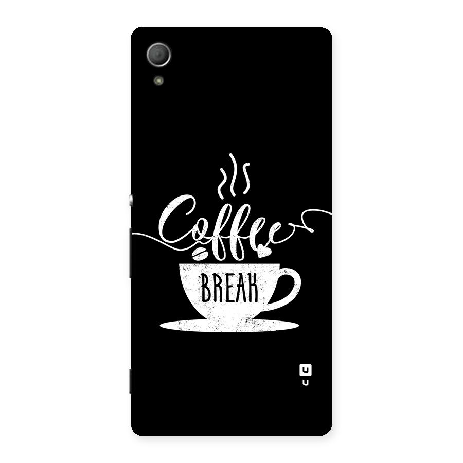 Coffee Break Back Case for Xperia Z3 Plus