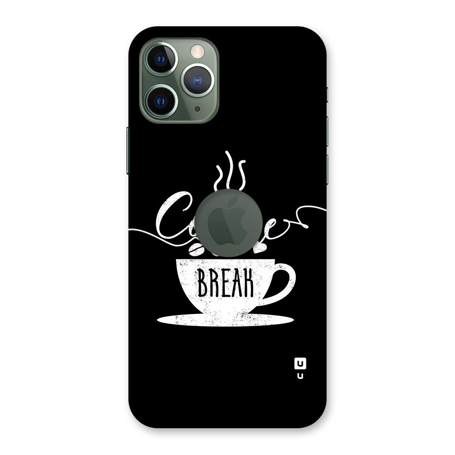 Coffee Break Back Case for iPhone 11 Pro Logo Cut