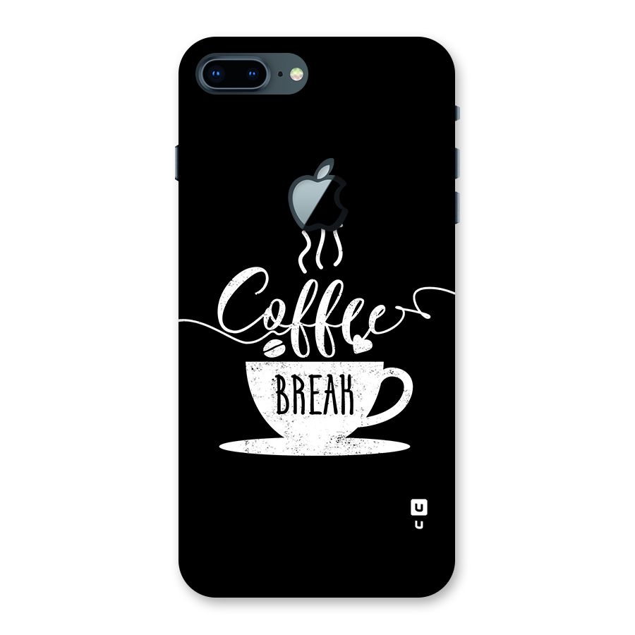 Coffee Break Back Case for iPhone 7 Plus Apple Cut
