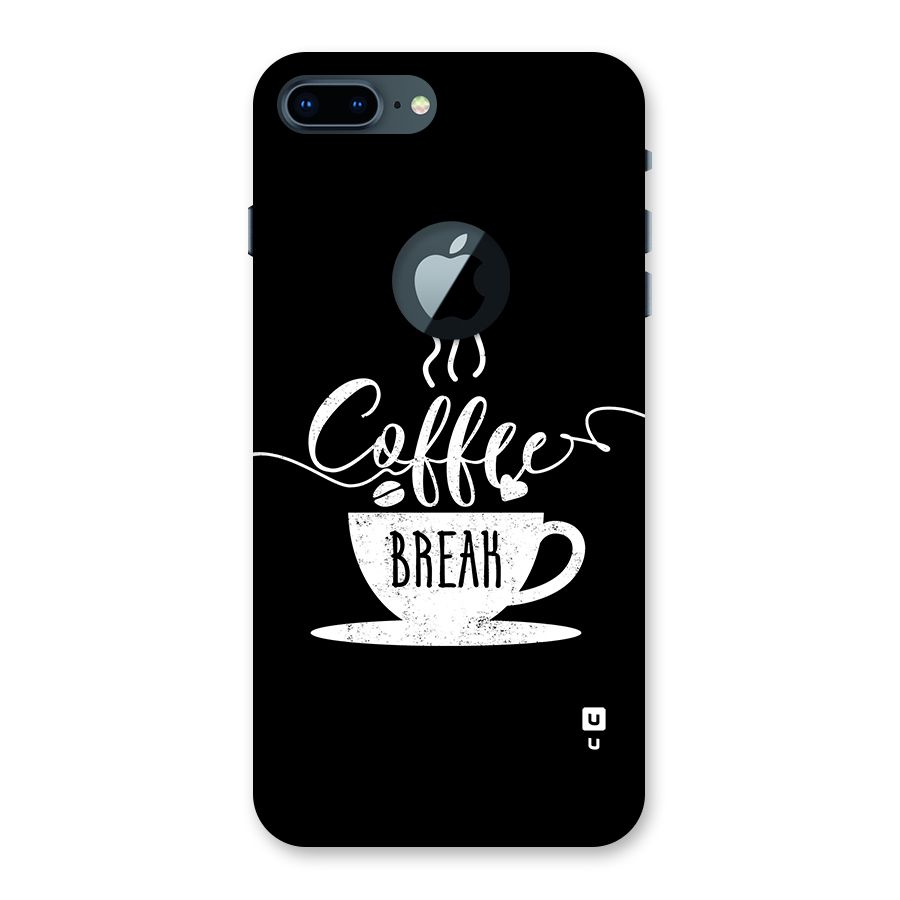 Coffee Break Back Case for iPhone 7 Plus Logo Cut