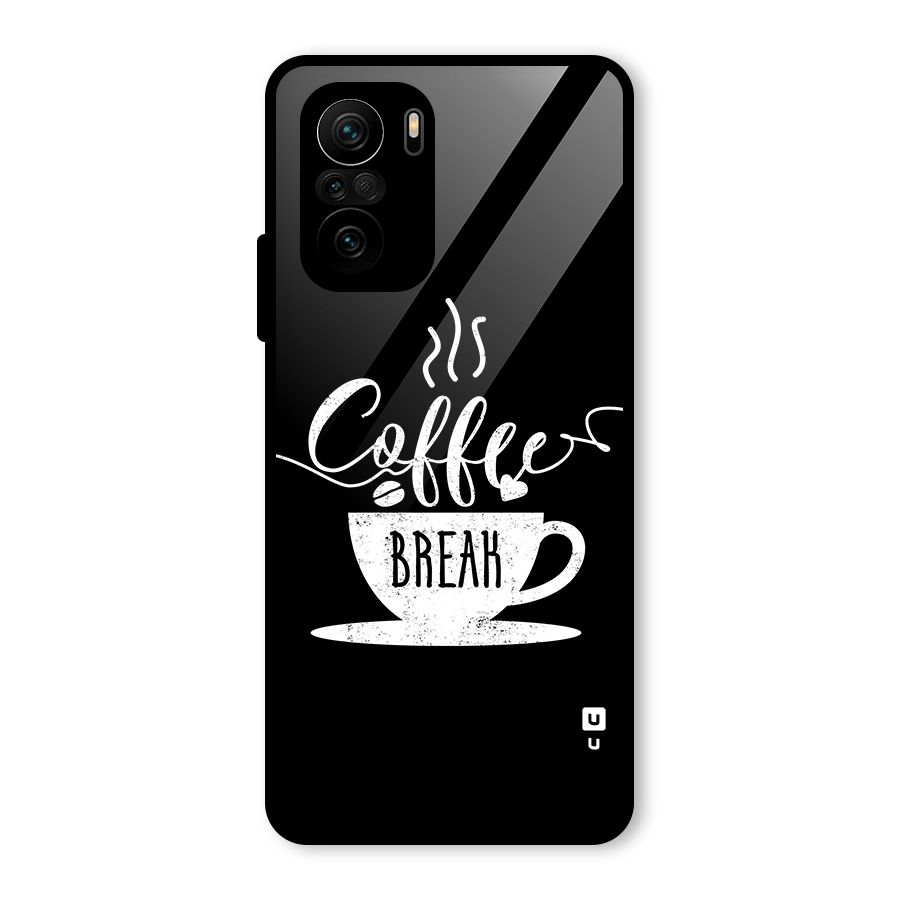 Coffee Break Glass Back Case for Mi 11X Pro