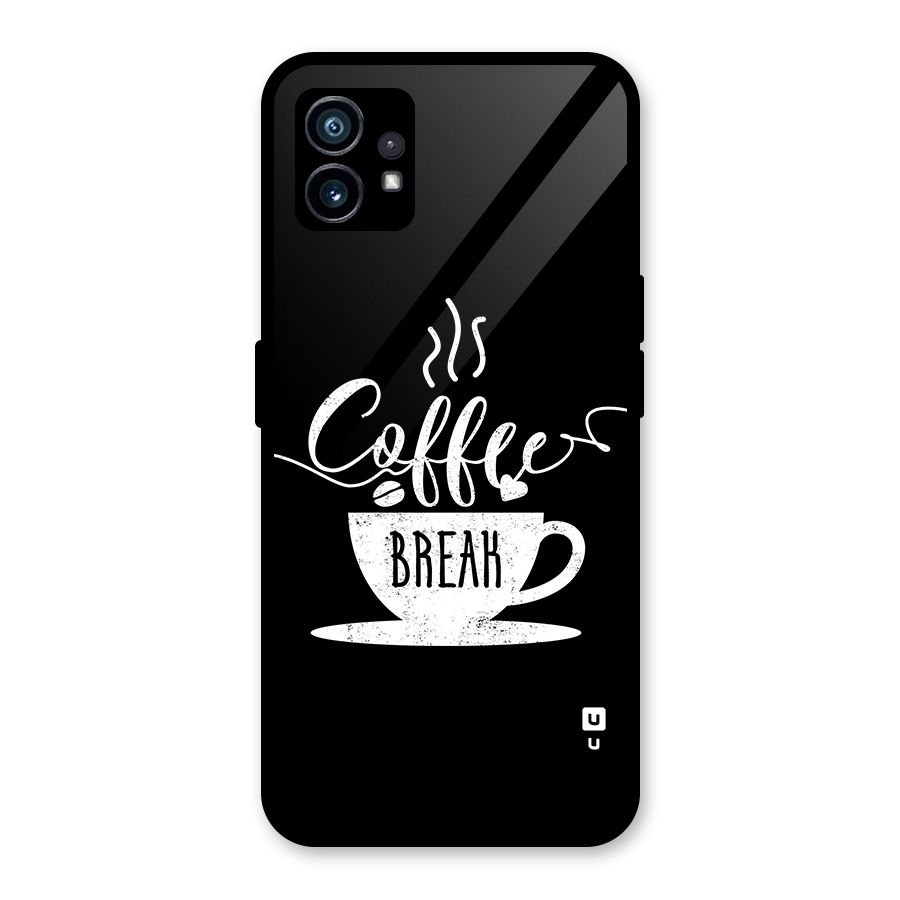 Coffee Break Glass Back Case for Nothing Phone 1