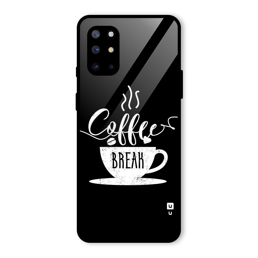 Coffee Break Glass Back Case for OnePlus 8T