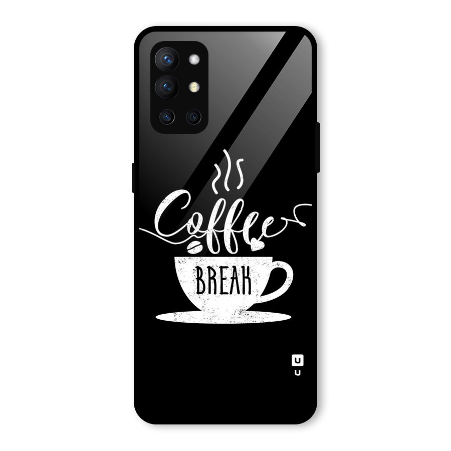 Coffee Break Glass Back Case for OnePlus 9R