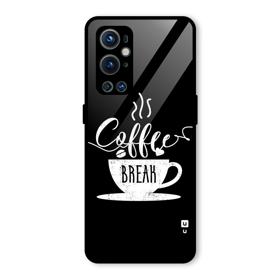 Coffee Break Glass Back Case for OnePlus 9 Pro