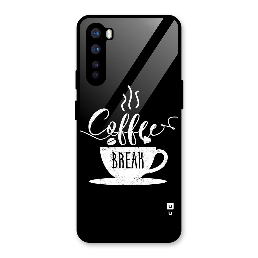 Coffee Break Glass Back Case for OnePlus Nord