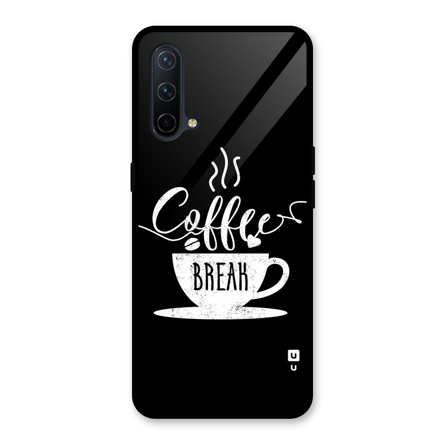 Coffee Break Glass Back Case for OnePlus Nord CE 5G