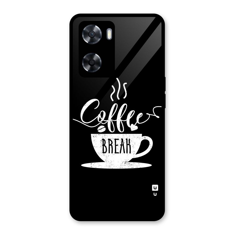 Coffee Break Glass Back Case for OnePlus Nord N20 SE