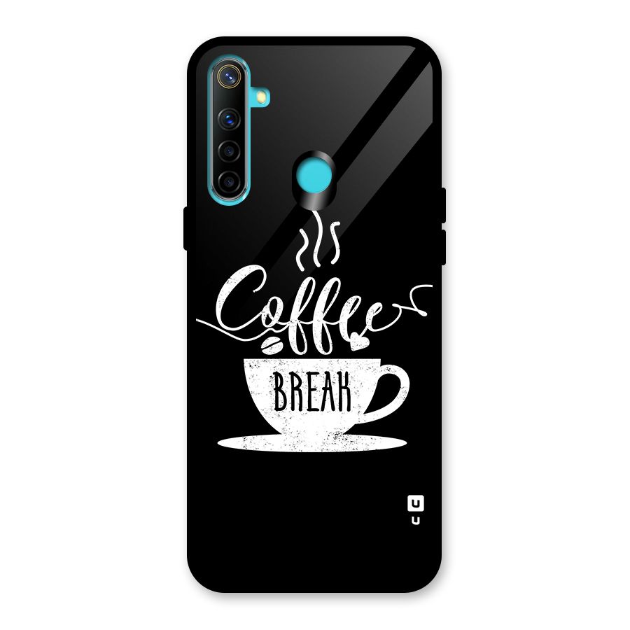 Coffee Break Glass Back Case for Realme 5s