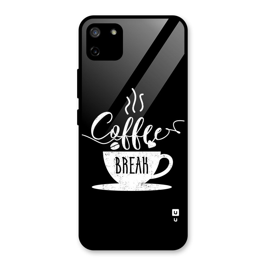 Coffee Break Glass Back Case for Realme C11