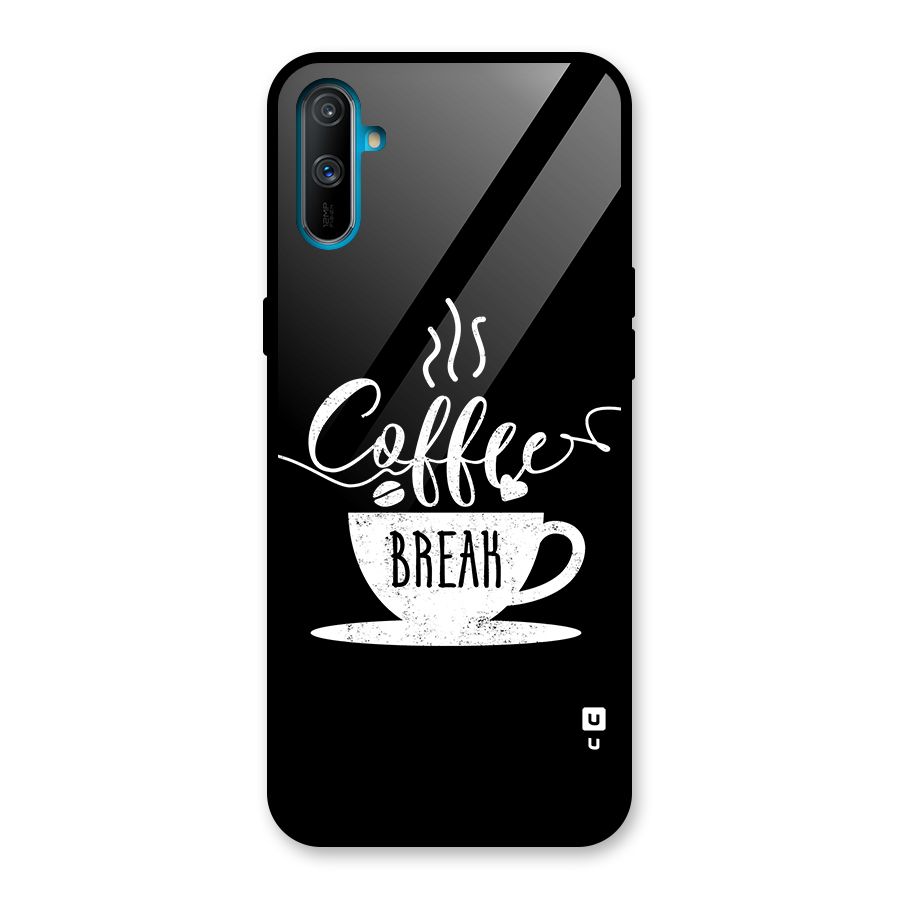 Coffee Break Glass Back Case for Realme C3