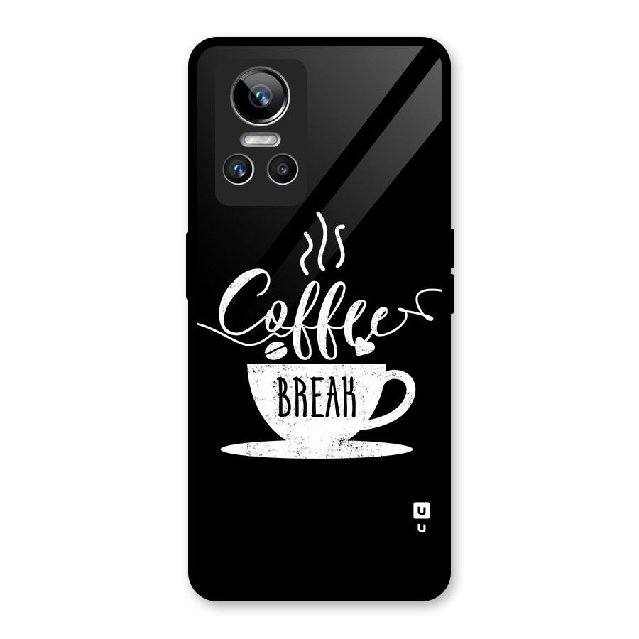 Coffee Break Glass Back Case for Realme GT Neo 3
