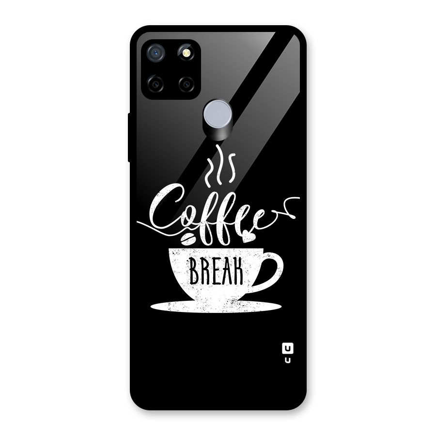 Coffee Break Glass Back Case for Realme Narzo 20
