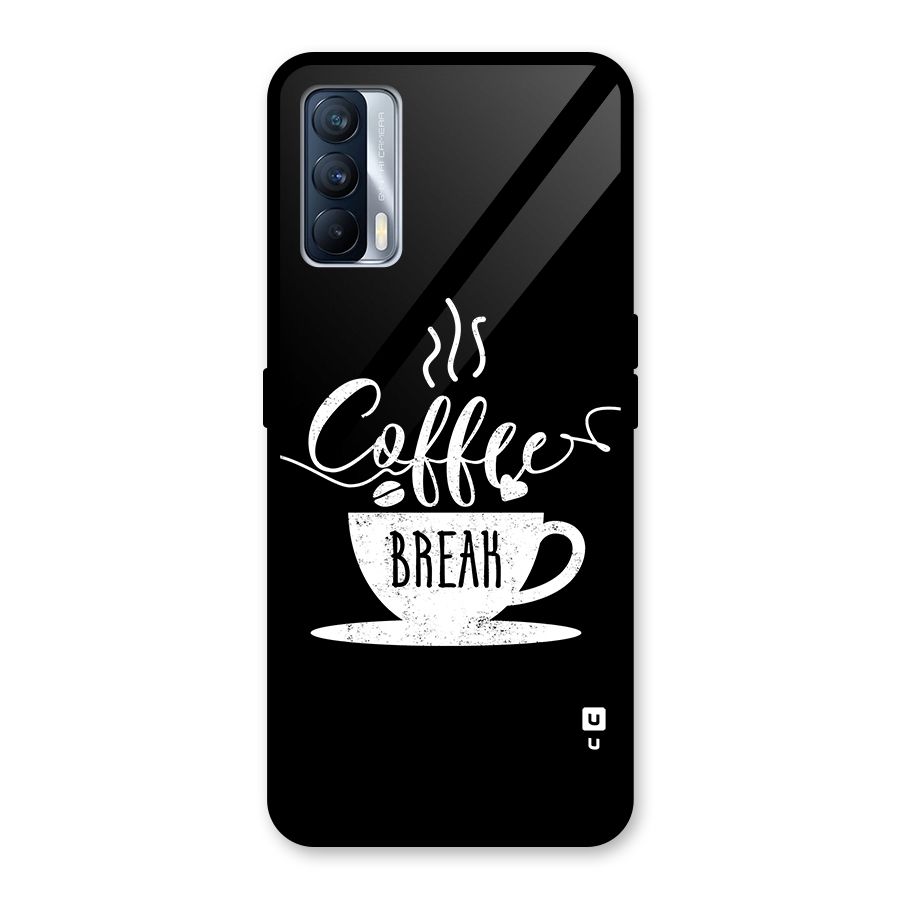 Coffee Break Glass Back Case for Realme X7